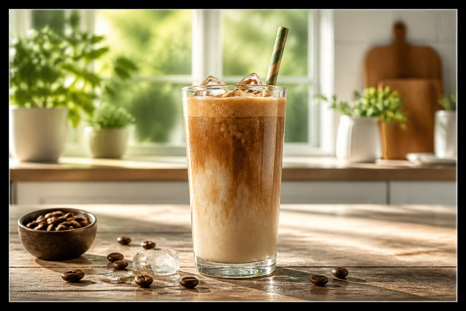 Frappe glace et rafraichissant