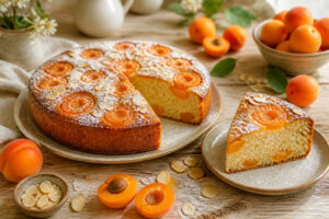 Gateau aux abricots moelleux et gourmand