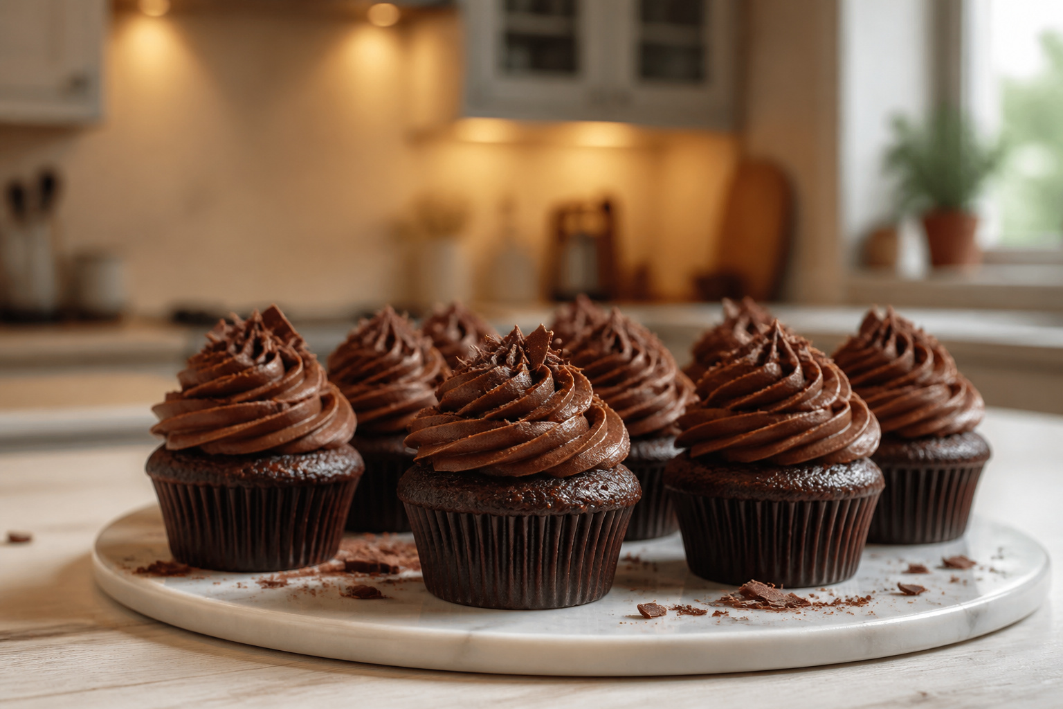 Petits gateaux au chocolat decadents