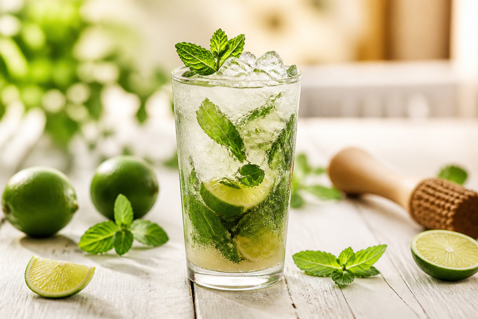 Mojito frais et petillant