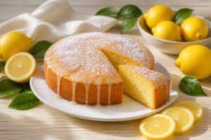 Gateau moelleux au citron