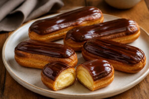 Eclairs au chocolat garniture cremeuse