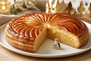 Galette des rois parfaite prete a etre degustee