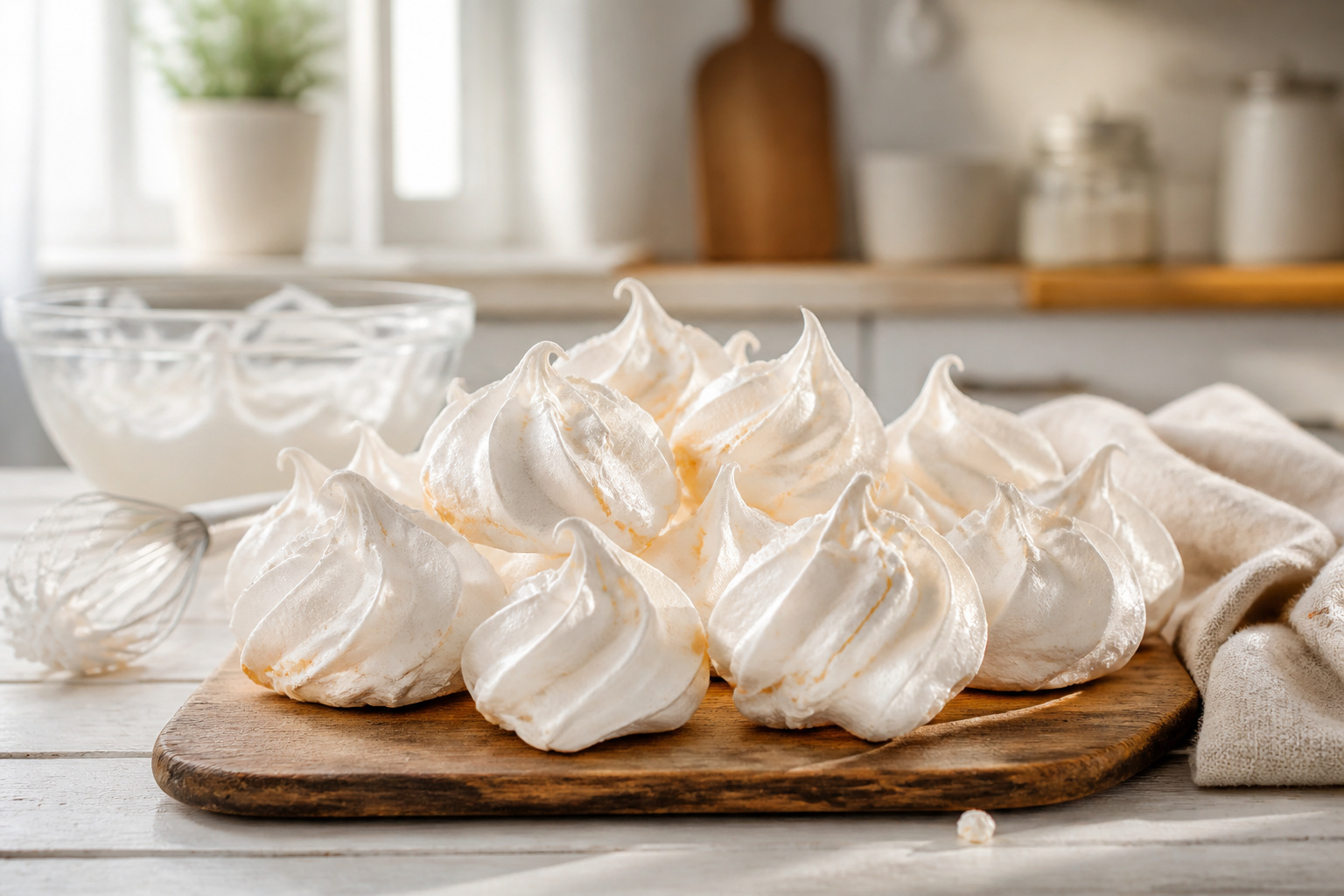 Meringues maison nuages de douceur
